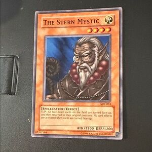 The Stern Mystic Trading Card - Orange Frame